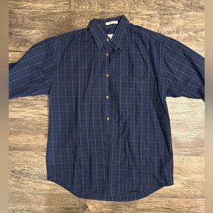 Blue checkered shirt